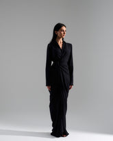 Black Wrap Dress